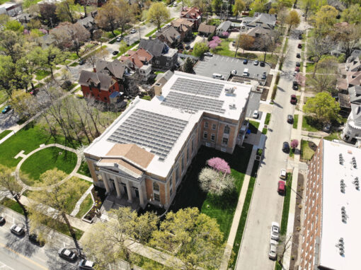 Commercial Solar Array at Central Presbyterian in Kansas City, Missouri